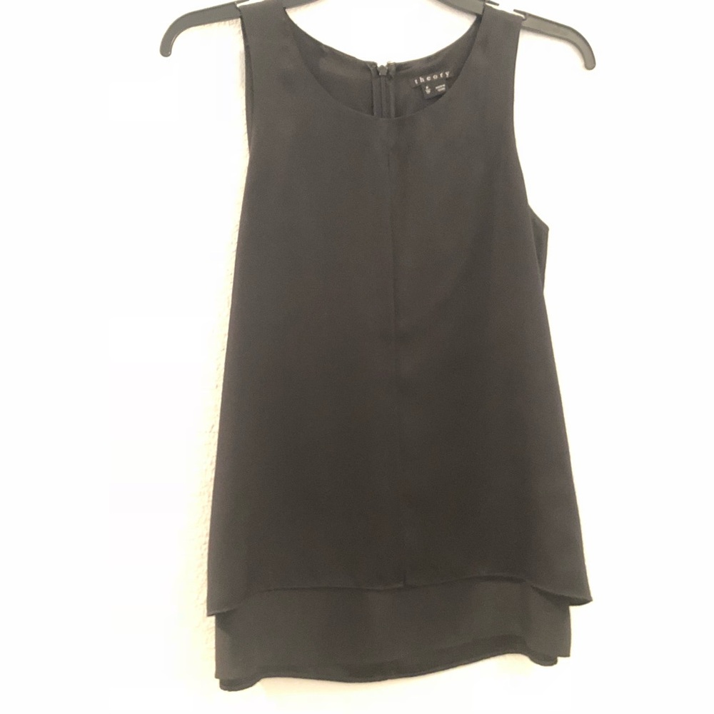 Black Silk Top